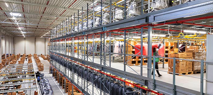 Distribution logistics warehouse of LGI