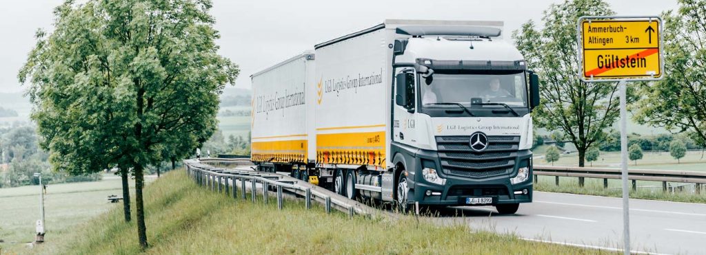 LGI truck on the road - Glossary D