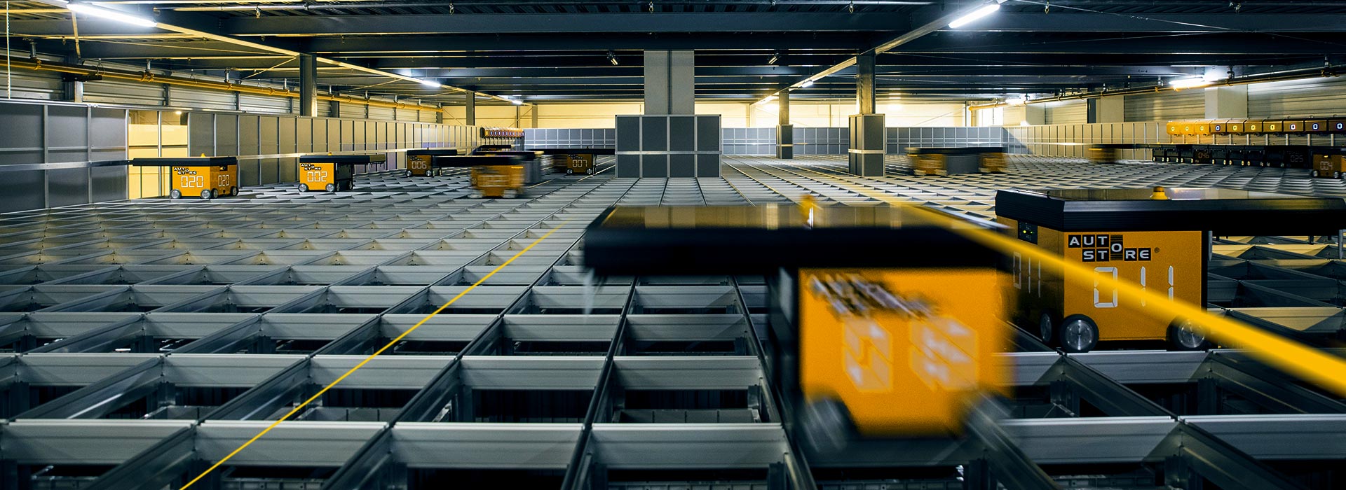 Logistics warehouse for e-commerce fulfilment