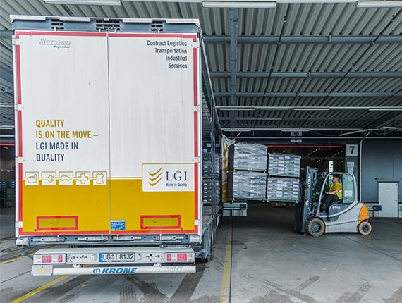 Transport of medical device per truck LGI