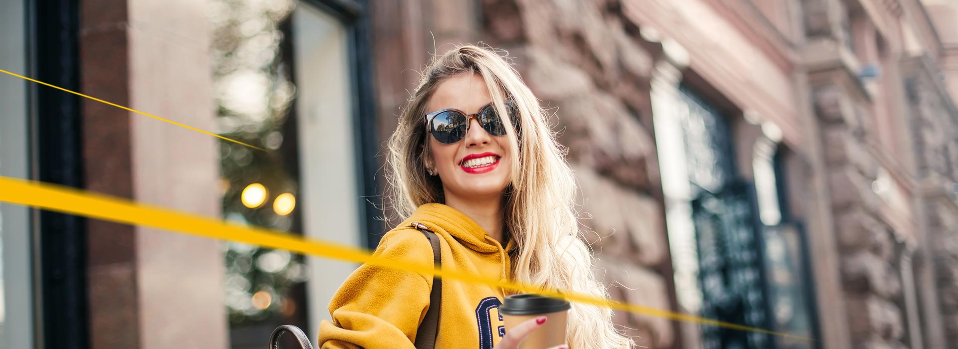 Woman with lifestyle products LGI
